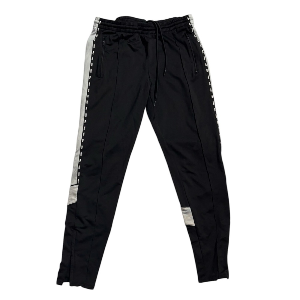 PINK Victoria's Secret Black Drawstring Joggers